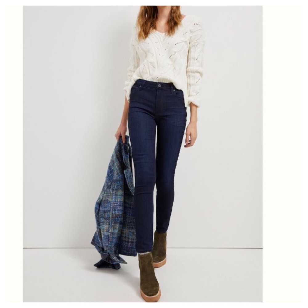 Paige Hoxton Alania High-Rise Skinny Ankle Jeans size 25 - Picture 4 of 15